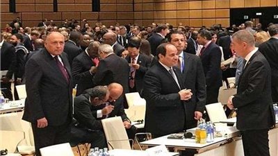انطلاق جلسة مناقشات الاتحاد الإفريقي برئاسة السيسي