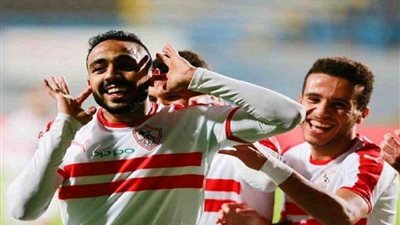كهربا ينتظم في مران الزمالك استعدادًا لـ نصر حسين داي