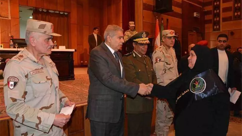 محافظ المنيا يشهد احتفال 