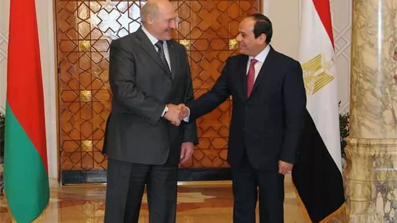 السيسي: اتفق مع رئيس بيلاروسيا على تعزيز البعد الثقافي والعلاقات الثنائية