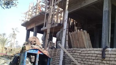 إيقاف 3 مباني مخالفة وغلق 4 محال تجارية جنوب بني سويف