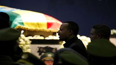 بالصور.. جنازة مهيبة لوداع رئيس أركان الجيش الإثيوبي
