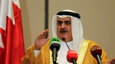 وزير خارجية البحرين: ورشة المنامة فرصة لتسوية النزاع الفلسطيني الإسرائيلي