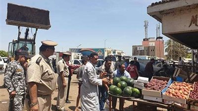 الشرقية: حملة مكبرة لرفع الإشغالات بشوارع فاقوس