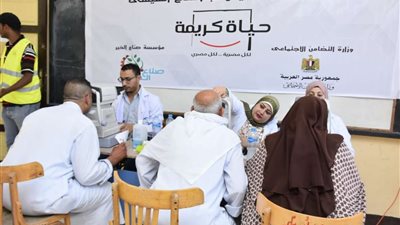 محافظ البحيرة : بدء إنطلاق أولى القوافل الطبية بالبحيرة ضمن مبادرة 