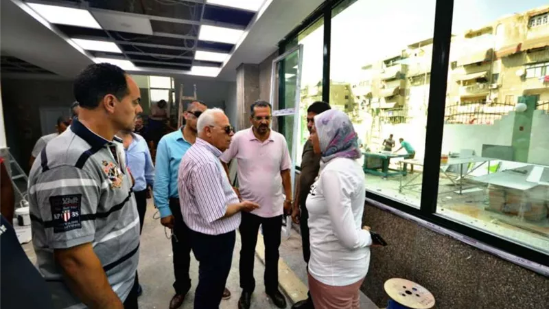 محافظ بورسعيد يواصل جولاته علي مستشفيات المنظومة الجديدة استعداداَ لمنظومة التامين الصحي الشامل
