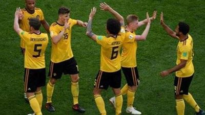بلجيكا تخطف إيسلندا بهدفين في الشوط الأول