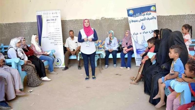 محافظة سوهاج تنظم قوافل للتعريف بخدمات مياه الشرب والصرف الصحي