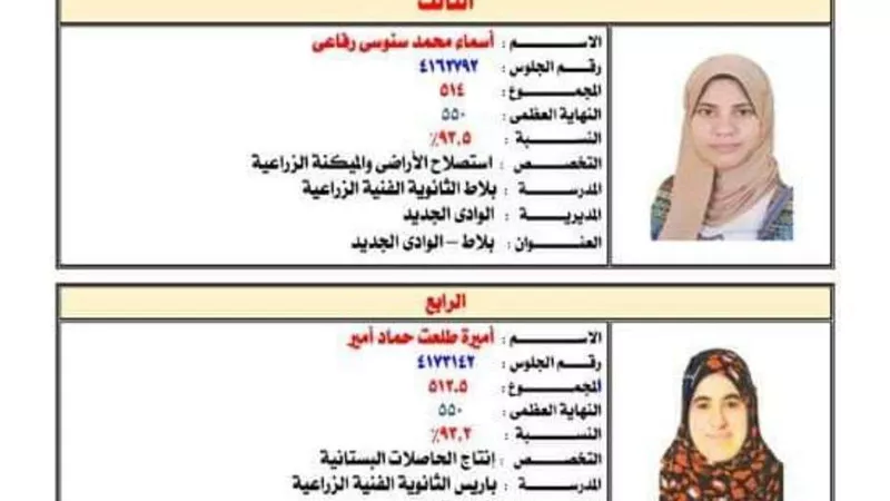الأولى على الدبلومات الفنية: أنا الأكثر سعادة على وجه الأرض