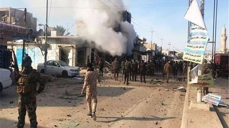 تفجير مخلفات حربية لتنظيم داعش غرب بغداد