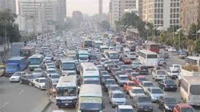 عودة الحركة المرورية أمام كارفور العبور