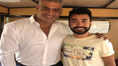 بالصورة.. هاني عادل وتوني ماهر من كواليس 