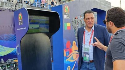 بالصور.. تقنية الفيديو تظهر في أمم أفريقيا لأول مرة