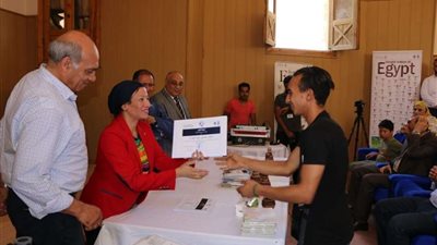 وزيرة البيئة تسلم جوائز مسابقة 