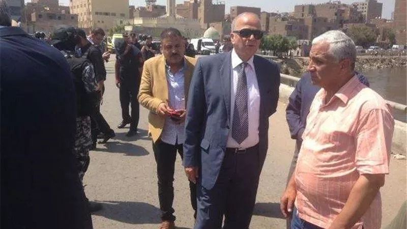 محافظ القليوبية ينتقل إلى موقع محاولة استهداف كنيسة العذراء الفاشلة
