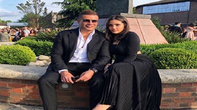 عمرو دياب يحتفل بعيد ميلاد نجلته 