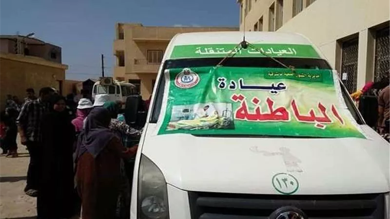 الكشف على 2068 مريض في قافلة طيبة بالشرقية