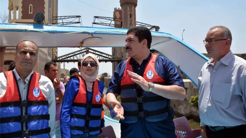 رفع 8 أطنان مخلفات بلاستيكية من شواطئ القناطر الخيرية