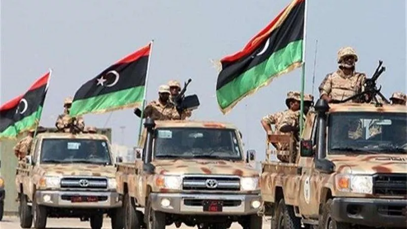 مصرع 7 مقاتلين من الجيش الليبي الوطني بضربة طائرة مسيرة