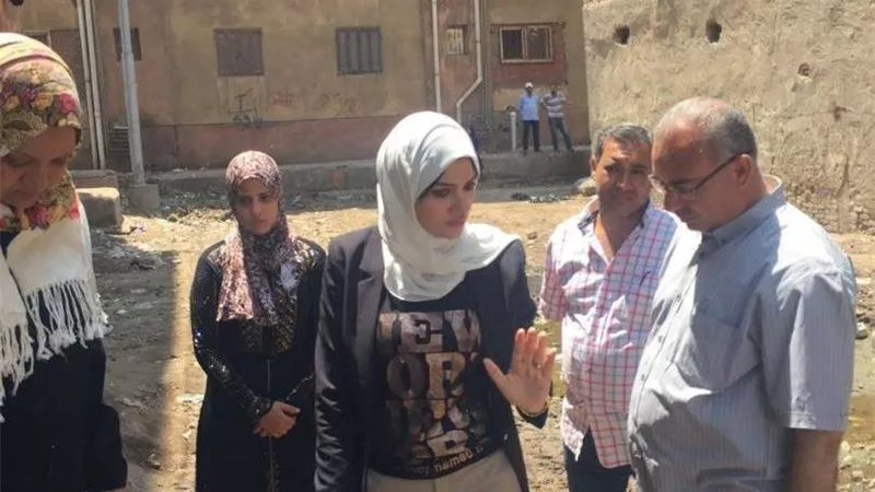 نائب محافظ القليوبية تقوم بجولة لمنطقة شلقان بالقناطر الخيرية لحل شكاوى المواطنين