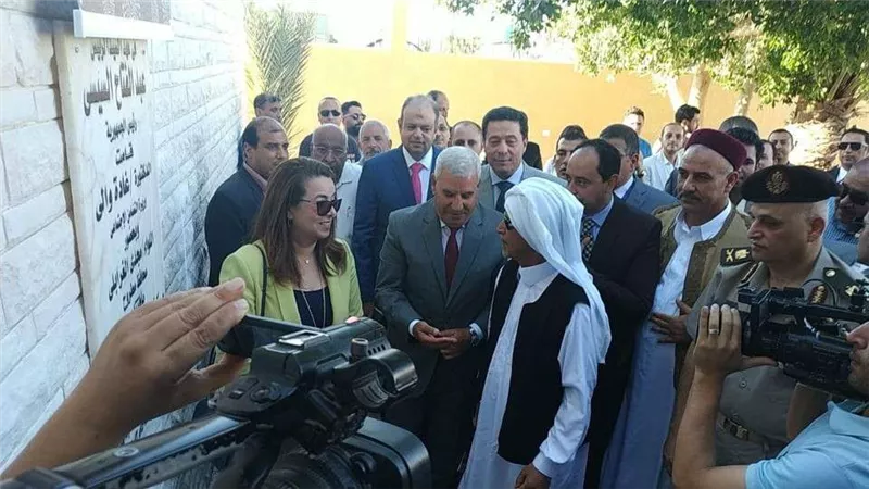 غادة والي تفتتح أول مركز لعلاج الإدمان بمطروح (صور)