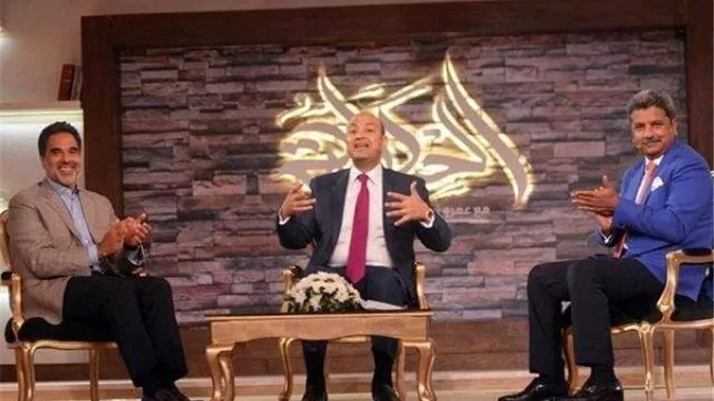 تصوير الحلقة ”زيرو” من برنامج عمرو أديب الجديد.. (صور)