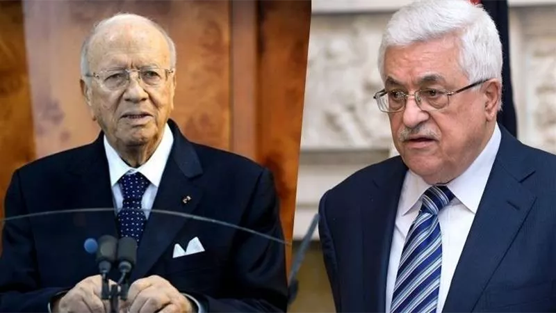 الرئيس الفلسطيني يصل تونس للمشاركة في جنازة السبسي غداً