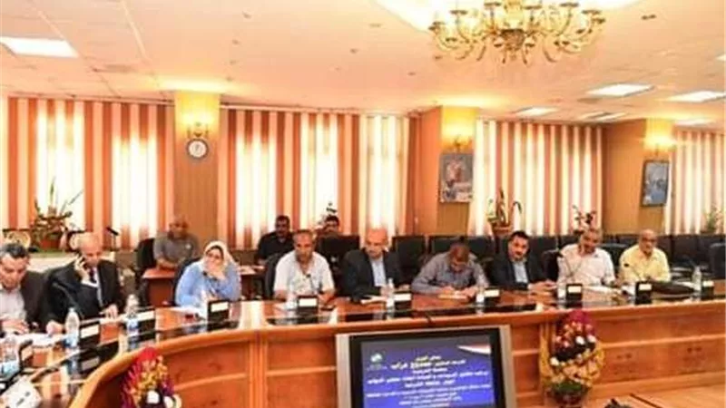محافظ الشرقية يطالب رؤوساء المدن بمواعيد محددة لتطهير الترع