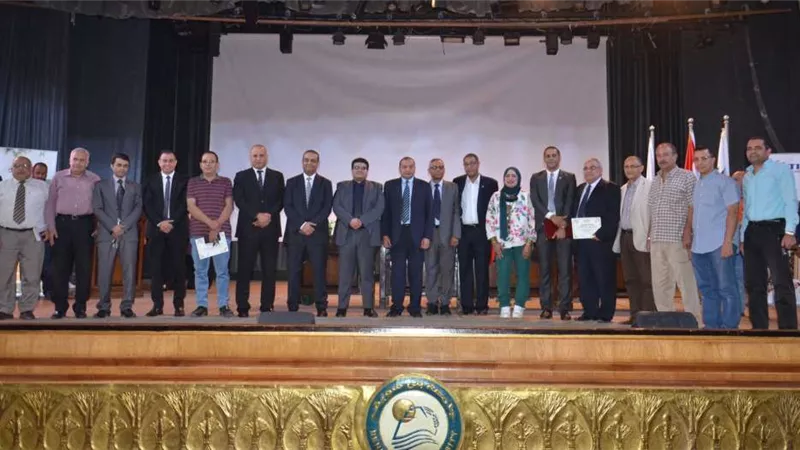 ختام البرنامج التدريبي لطلاب كلية العلوم بجامعة بني سويف