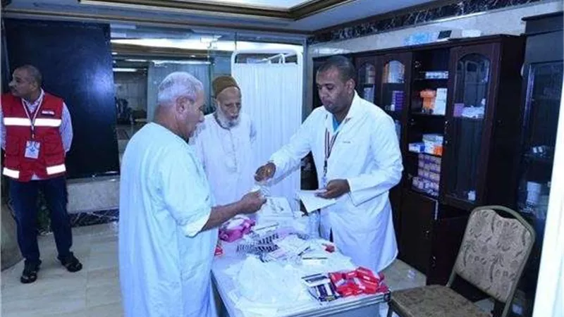 بعثة الحج: شحن أكثر من 16 طن أدوية للكشف على الحجاج بالأراضي المقدسة