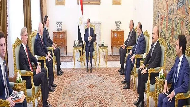 السيسي يبحث مع مستشار ترامب سبل ترسيخ السلام في الشرق الأوسط.. (فيديو)