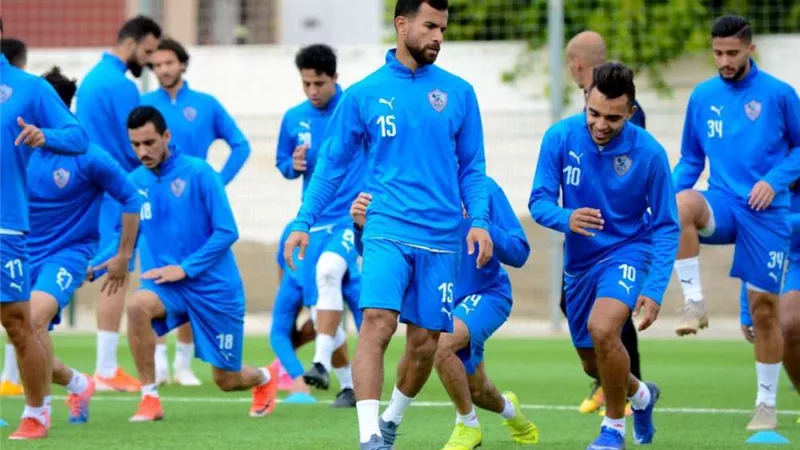 الزمالك يستعد لمواجهة بطل الصومال تحت قيادة طارق يحيى