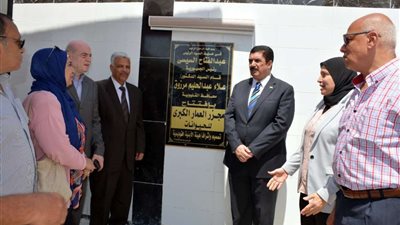 محافظ القليوبية يفتتح مجزرين بتكلفة مليون و600 ألف جنيه