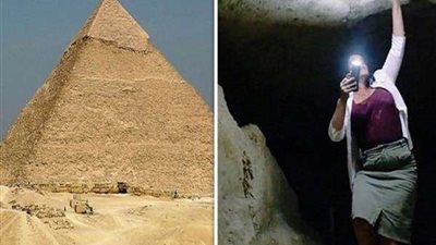 بالتفاصيل.. مؤرخة بريطانية تعلن  اكتشاف غرف سرية بهرم خوفو