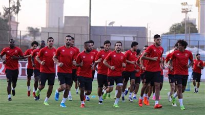 مران الأهلي.. تأهيل سعد سمير ومحمد محمود وناصر ماهر يبدأ الجري