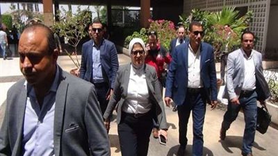 وزيرة الصحة: السيسي أمر بتقديم كافة أوجه الرعاية لمصابي حادث معهد الأورام