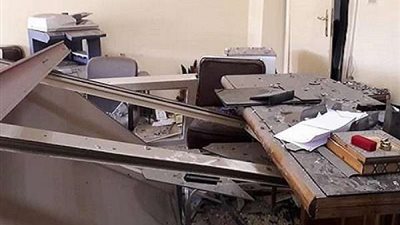 بالصور.. مبنى معهد الأورام من الداخل بعد حادث أمس