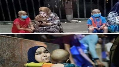 بعد حادث معهد الأورام.. عيون الأمهات حائرات على مصير أبنائهن