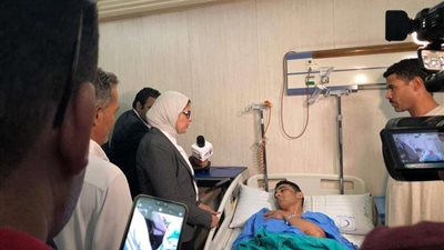هالة زايد: الوزارة فتحت مستشفياتها لعلاج مرضى معهد الأورام