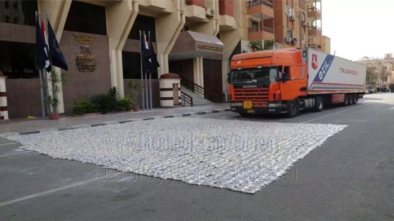 إحباط محاولات تهريب مخدرات بميناء القاهرة الجوي (فيديو)