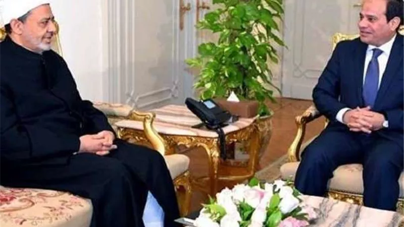شيخ الأزهر يهنئ الرئيس السيسي بمناسبة عيد الأضحى المبارك