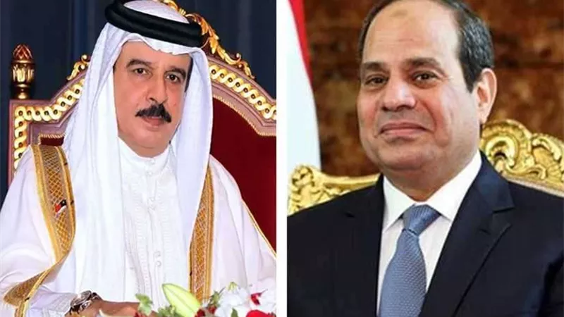 عاهل البحرين يهنئ السيسي بعيد الأضحى