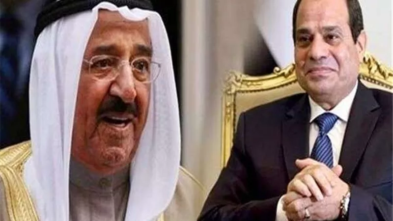 السيسي يهنئ أمير الكويت بعيد الأضحى