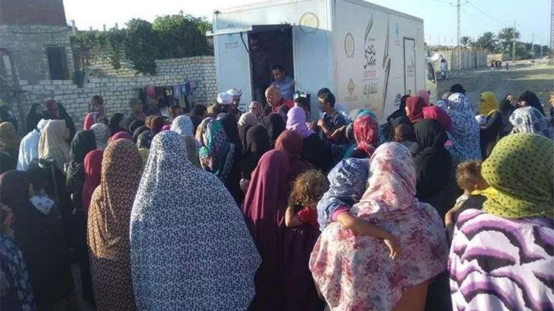 منها الأورمان ومصر الخير.. منظمات المجتمع المدني توزع اللحوم على القرى الفقيرة