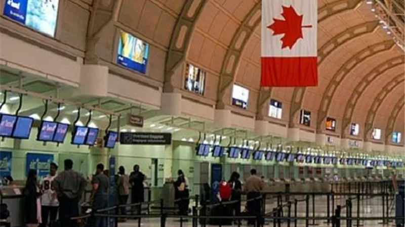 إلغاء الرحلات في المطارات الكندية لهذا السبب