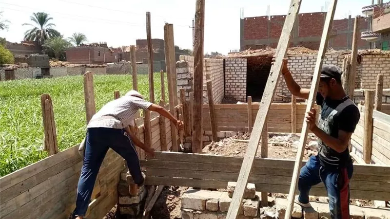 حملات لرصد مخالفات البناء بأسيوط خلال عيد الأضحى