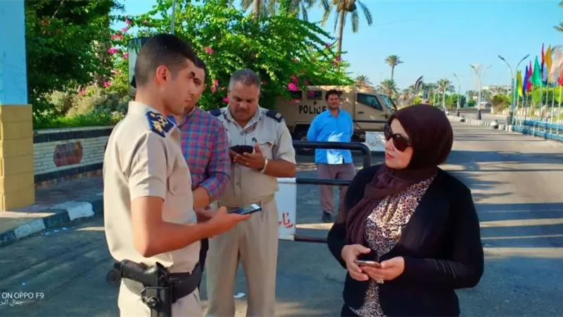 حملات مكثفة بجمصة خلال أيام عيد الأضحي المبارك