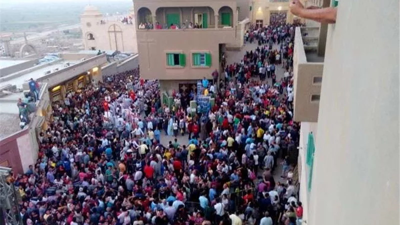 انتهاء الاستعدادات بأسيوط لاستقبال الليلة الختامية من احتفالات السيدة العذراء