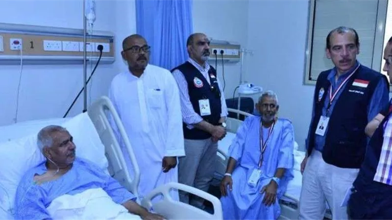 الصحة: عيادات البعثة الطبية تستقبل 70414 حاجًا مصريًا