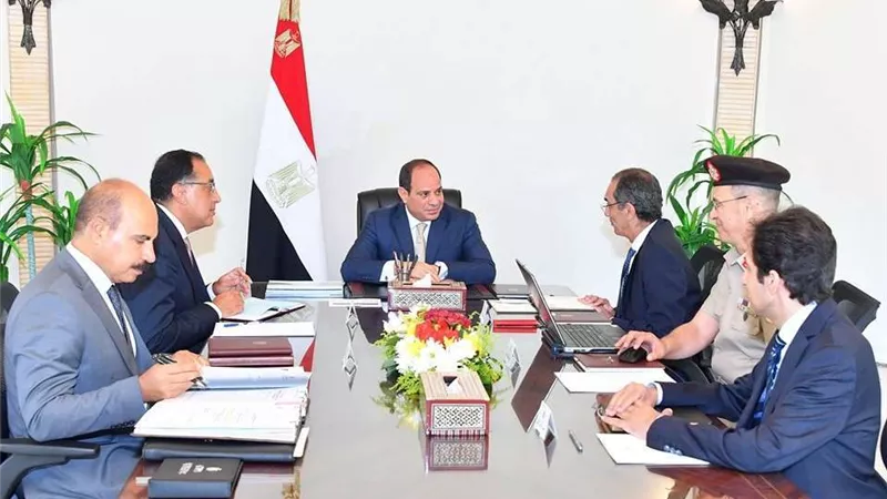 الرئيس يتابع الموقف التنفيذي لانتقال الحكومة للعاصمة الإدارية